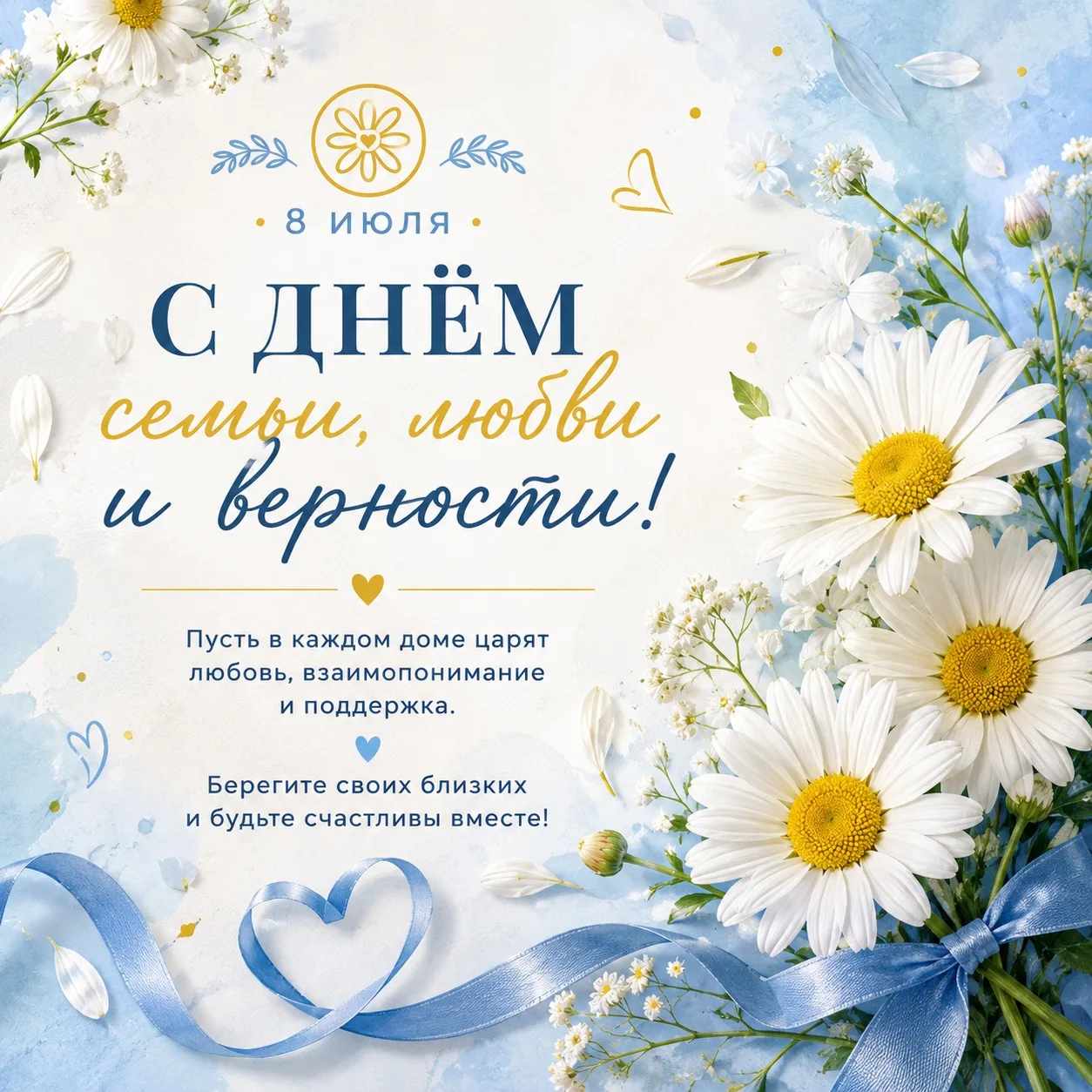 Коллектив СПб ГБУ «Горжилобмен» поздравляет всех с Днем семьи любви и верности.

Взаимоуважение, вер