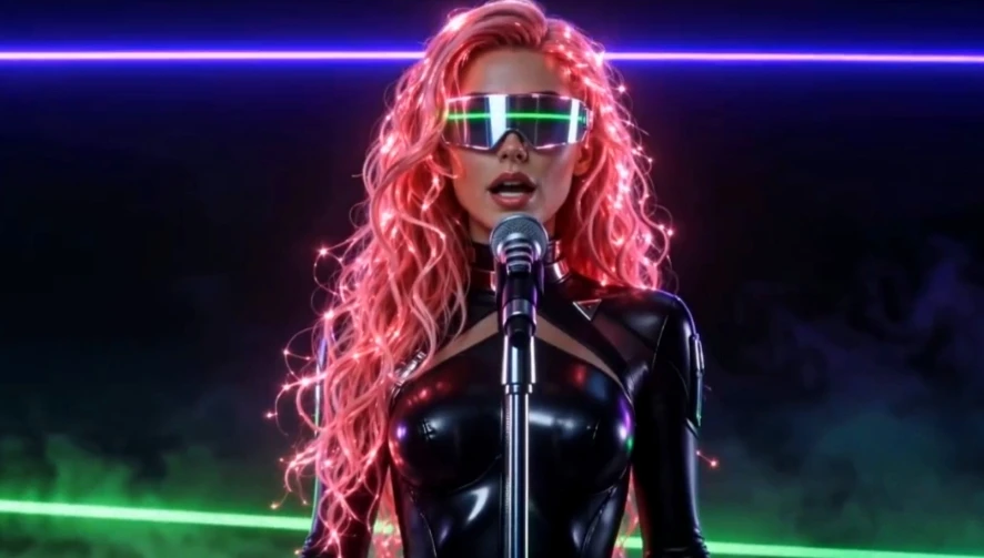 VELVET MAINFRAME.  Lyra Echo. Official Music Video.mkv