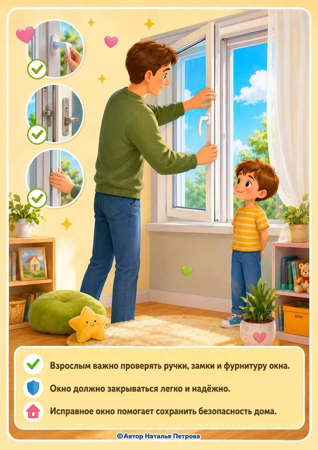 Для предотвращения трагических случаев, связанных с падением детей из окон, необходимо строго и неук