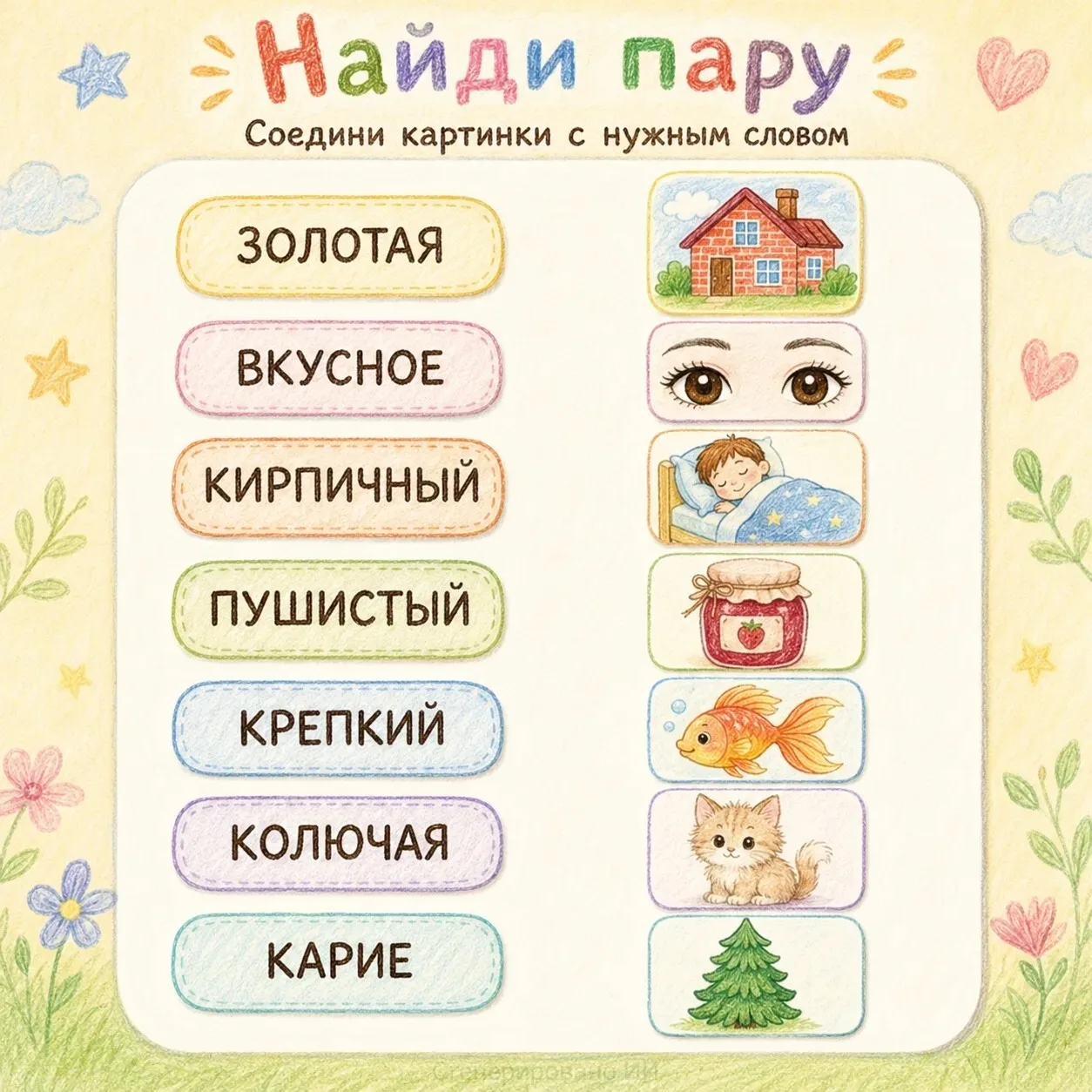 «Найди пару»