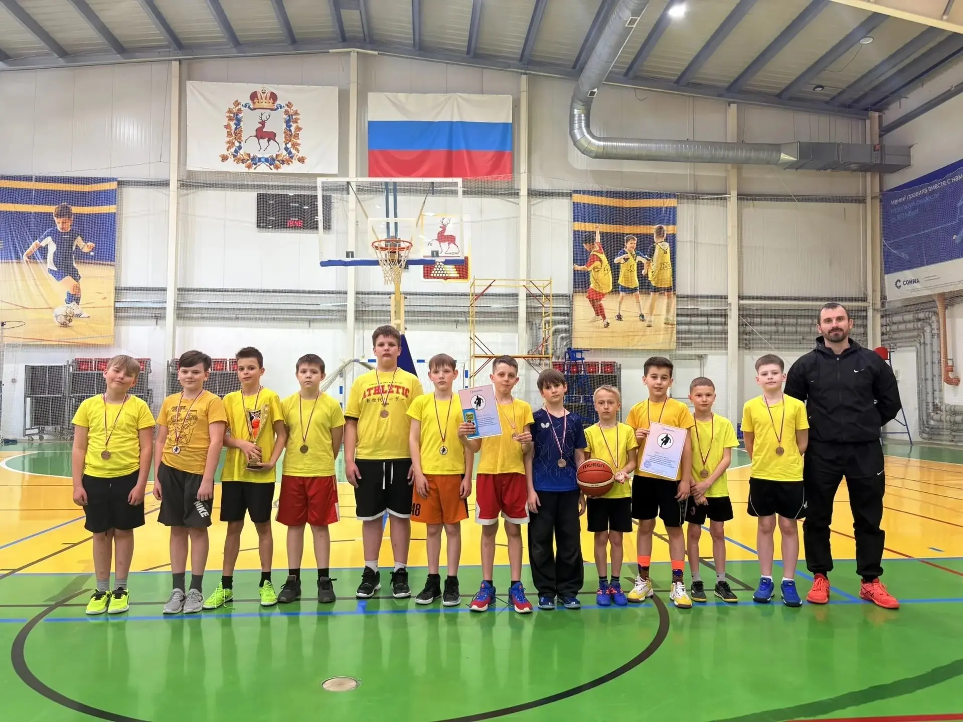 🏀 БАСКЕТБОЛЬНЫЙ БУМ В ФОК «АРЕНА»! 🏀  📍30-31 марта на базе ФОК "Арена" состоялся турнир по баскетбол