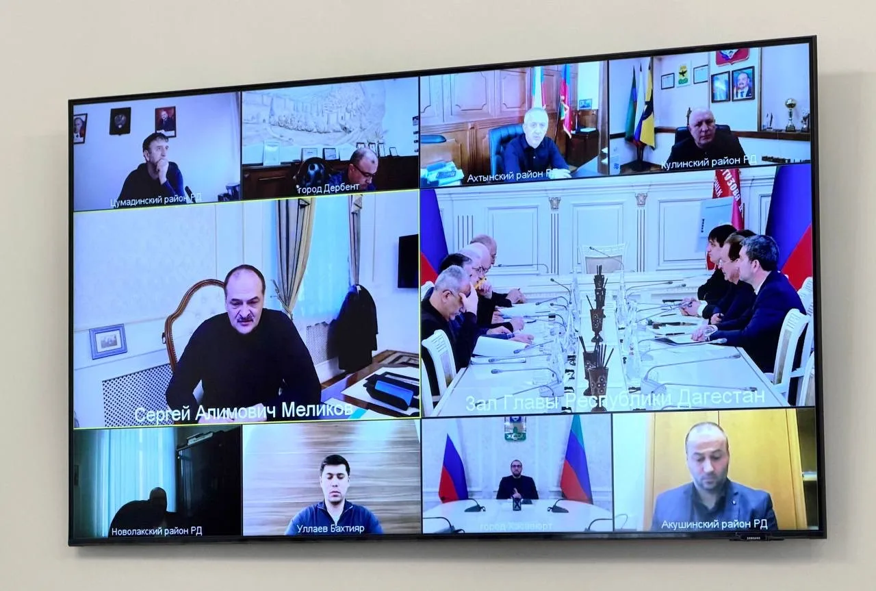 📍 В первый понедельник года Сергей Меликов проводит совещание по работе оперштаба в но...