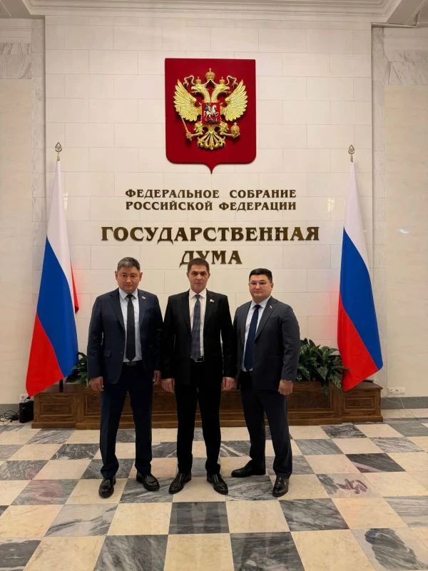Сенаторы от Калмыкии обсудили взаимодействие с избранным депутатом Госдумы