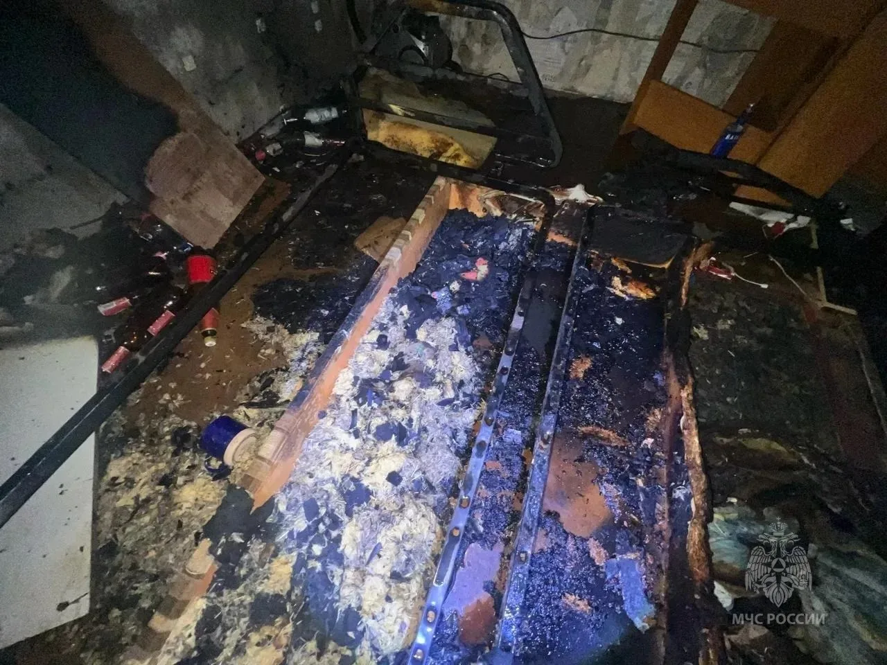 Мужчина скончался в больнице от полученных ожогов на пожаре в Чите