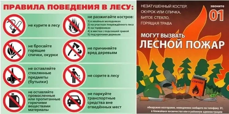 🔥Не разжигай открытый огонь в жару