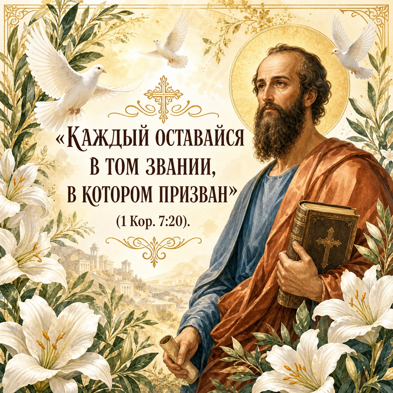«Каждый оставайся в том звании, в котором призван» (1 Кор. 7:20): о чем на самом деле г...