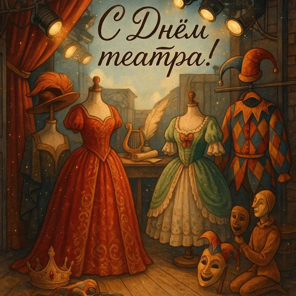 💫Ежегодно 27 марта отмечается Всемирный день театра.🎭