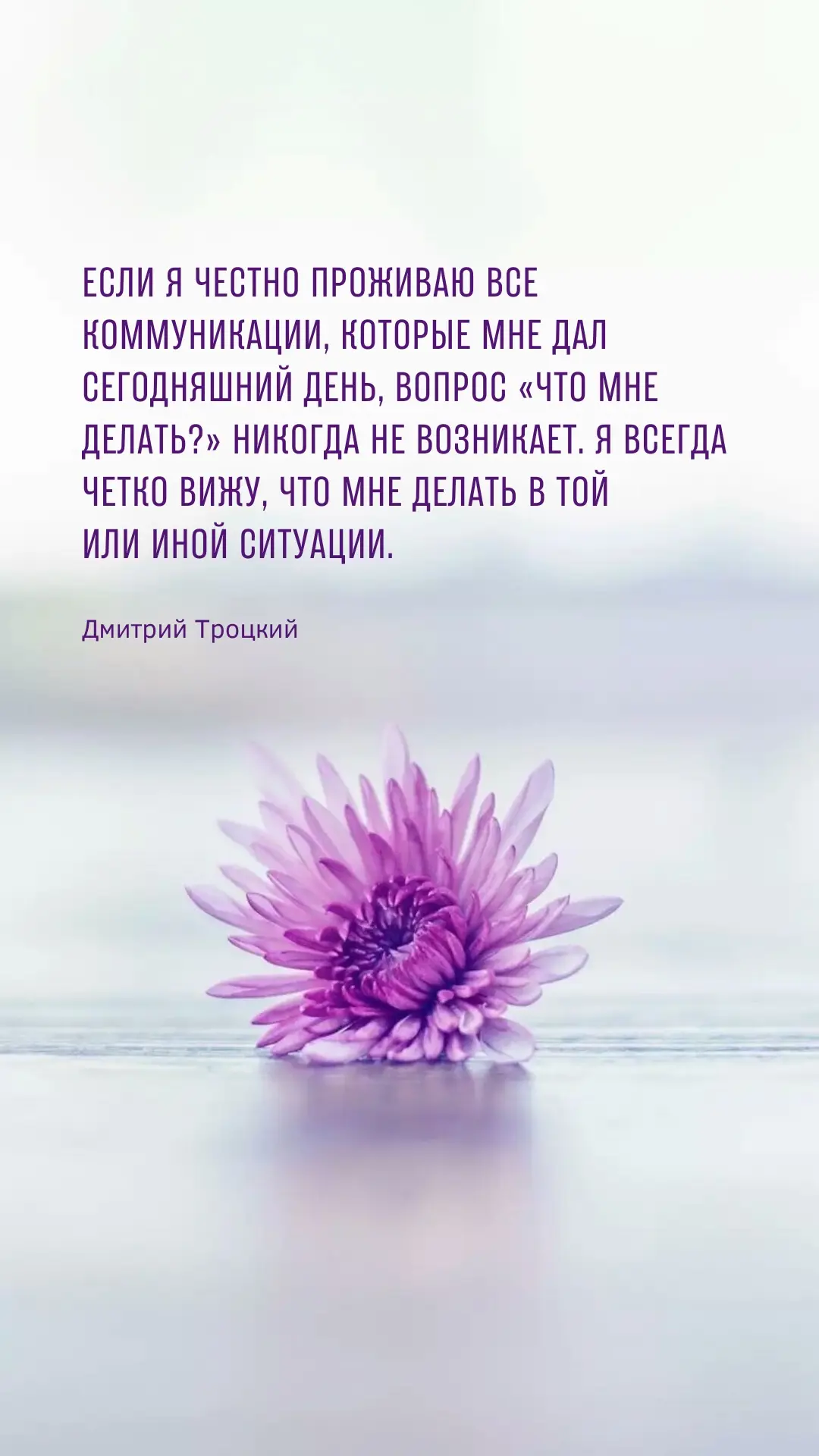 Если я честно проживаю все коммуникации, которые мне дал сегодняшний день, вопрос «что ...