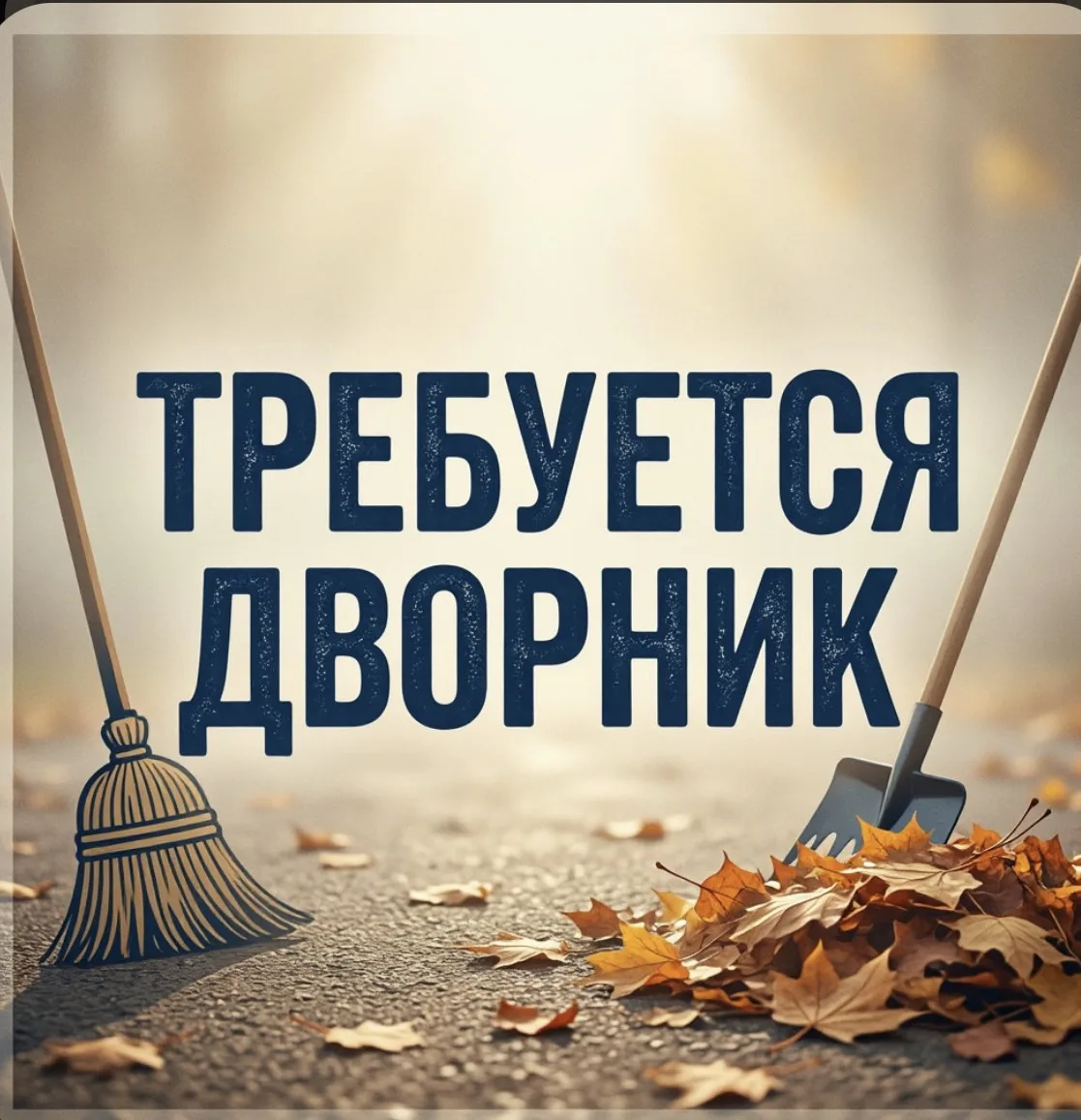 🧹 Открыта вакансия в МДОУ «ДС № 34» г. Копейска! 🧹