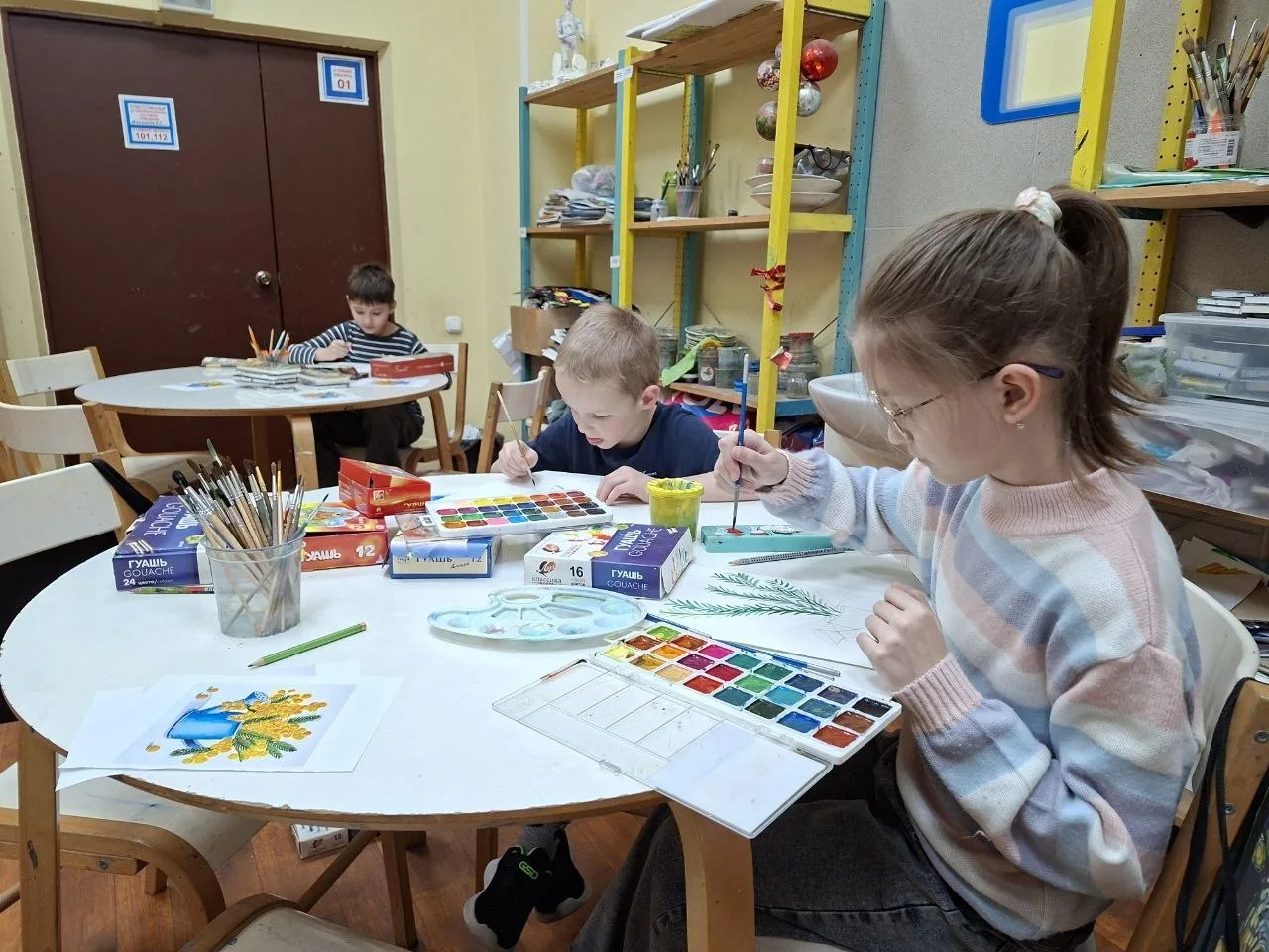 🎨 Набор в студию изобразительного искусства «Планета красок»! 🎨