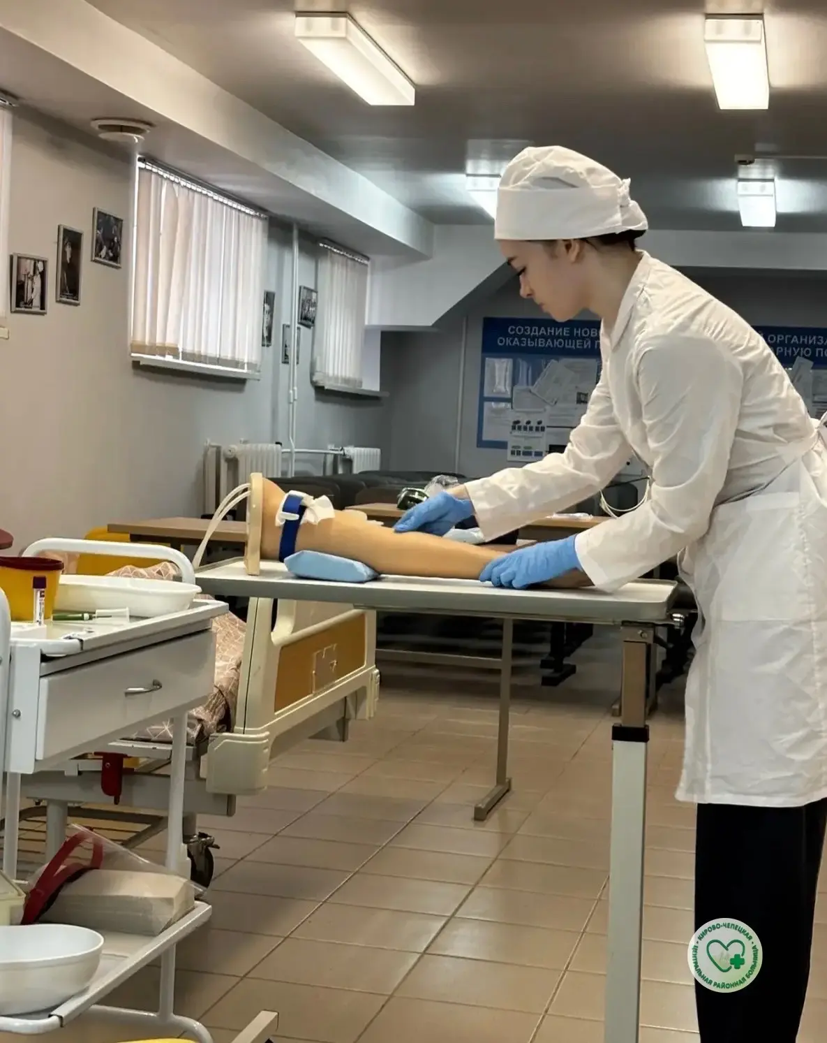 💯Теоретической и практический этап экзамена успешно пройден!

   Будущие медицинские сестры приятно
