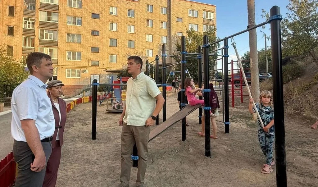 В Медногорске появился новый спортивный двор