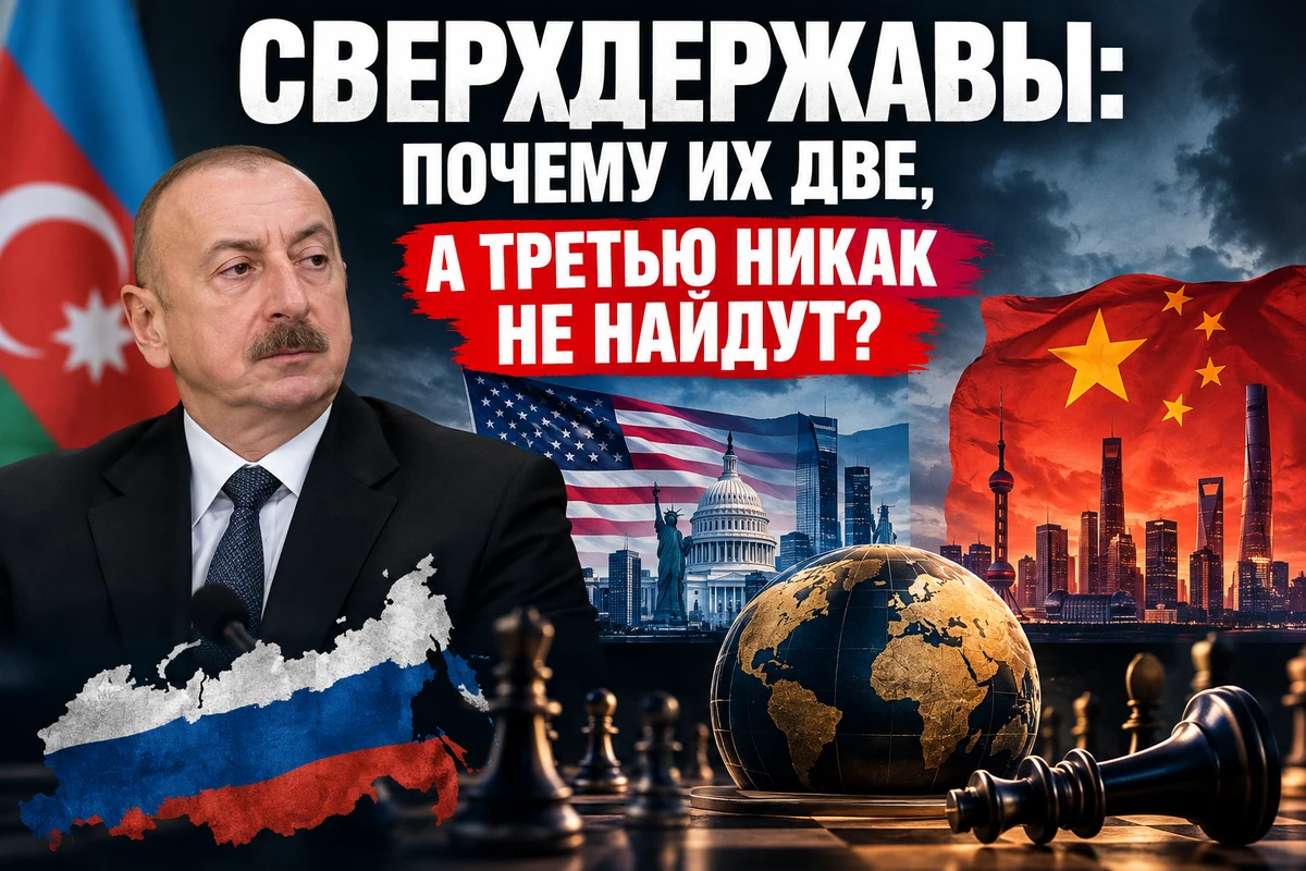 🌍 Третьей нет: Алиев вычеркнул Россию из числа сверхдержав