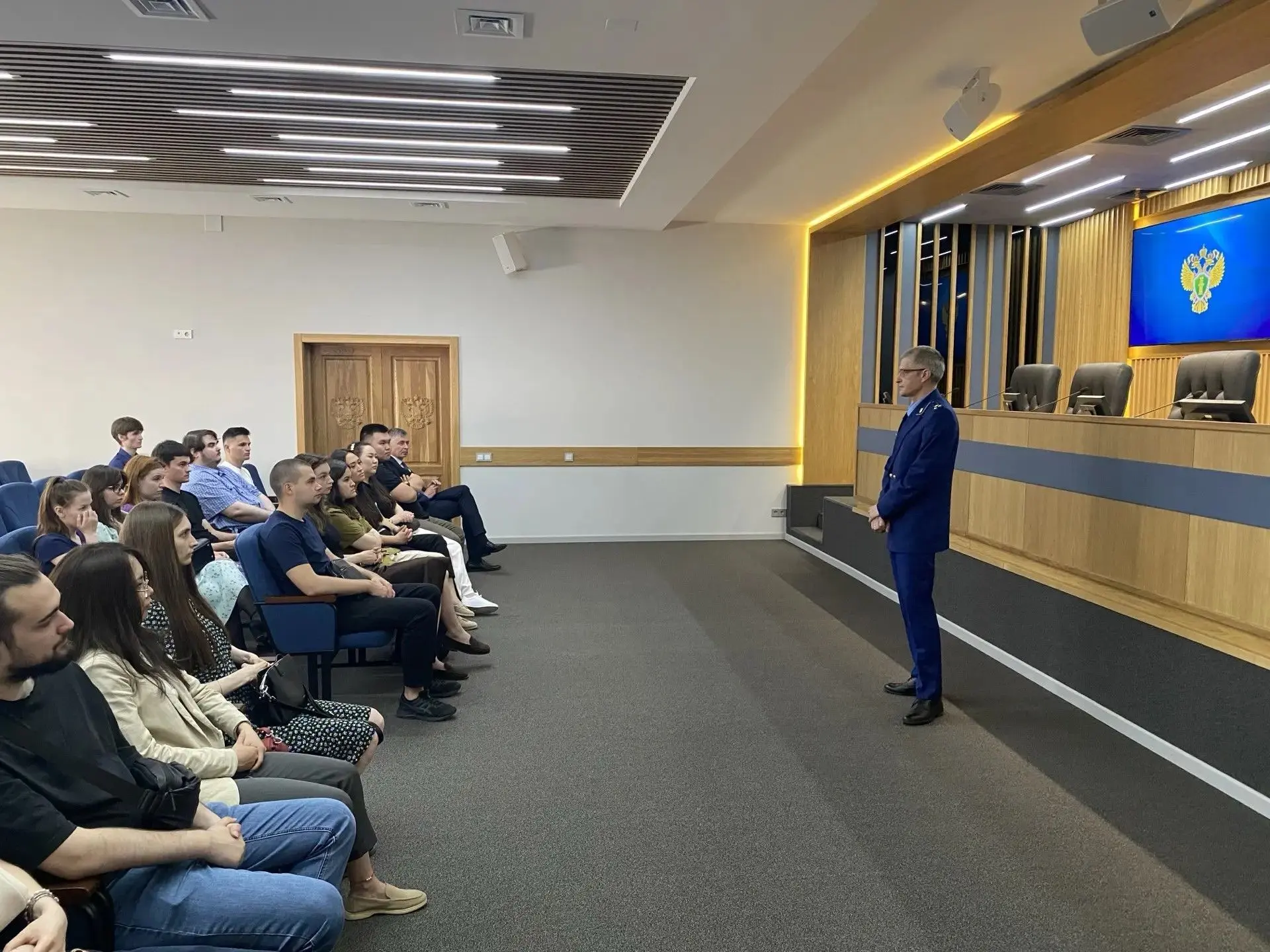 🌟 В прокуратуре Томской области состоялась встреча со студентами Западно-Сибирского фи...