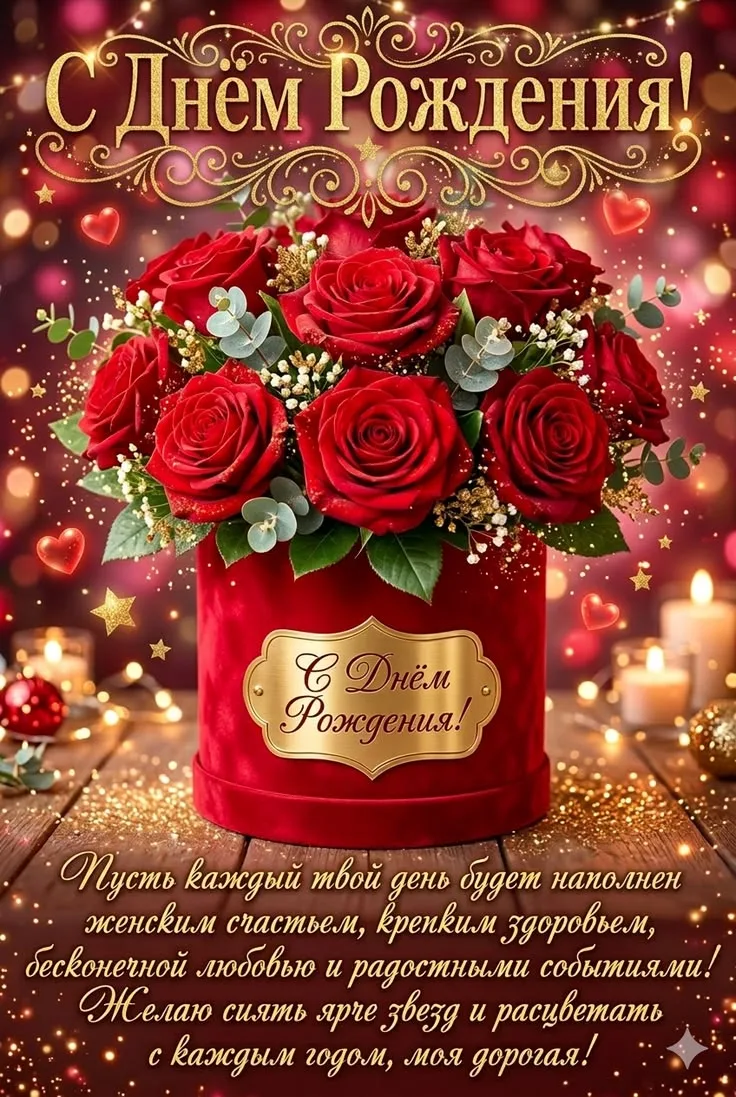 Поздравляем с Днём рождения! 🎂🎁