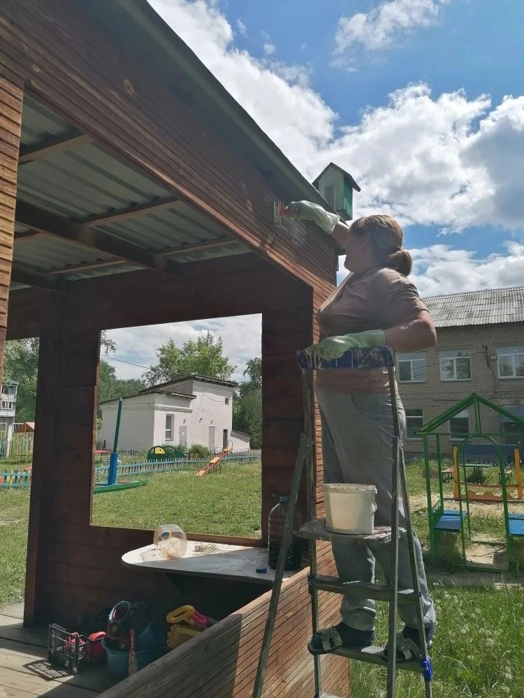 Второй корпус детского сада 5 закрыт временно на текущий ремонт. Воспитанники переведен...
