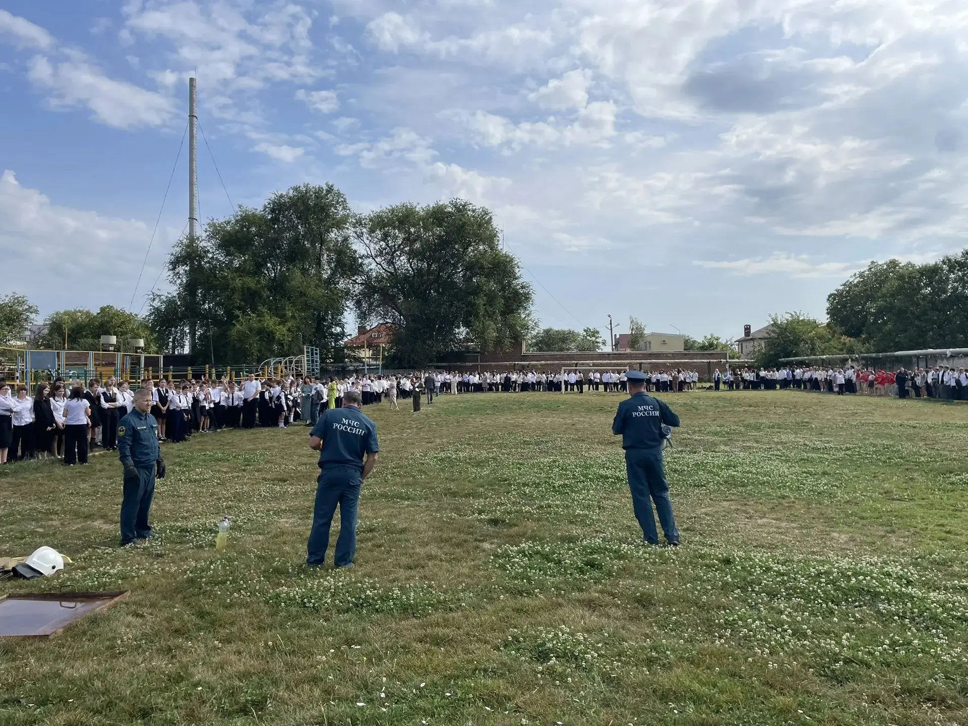 2 сентября в нашей школе состоялась совместная тренировочная эвакуация со школой №6, а ...