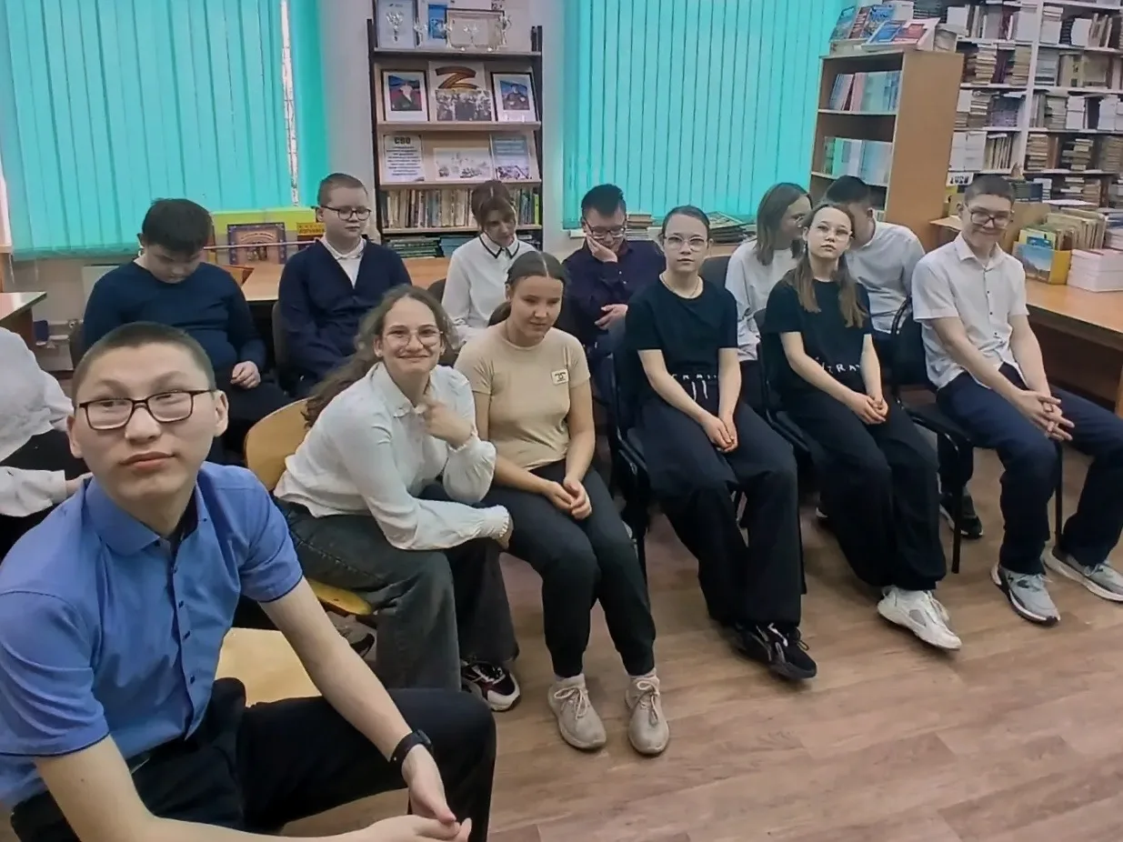 ❗️❗️❗️28 апреля в библиотеке школы-интерната прошло мероприятие "Урок памяти и разговор...