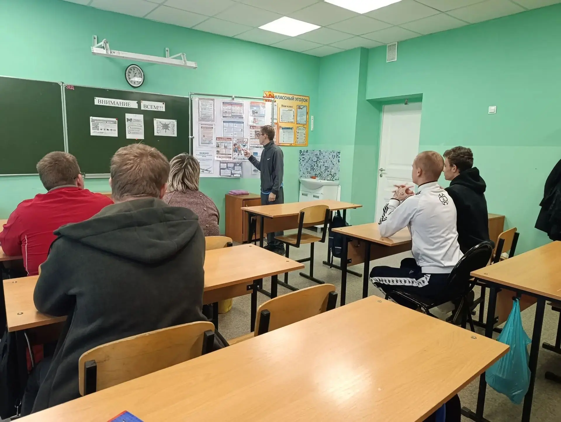 📢7 октября в нашей школе прошел Всероссийский открытый урок культуры безопасности, пос...