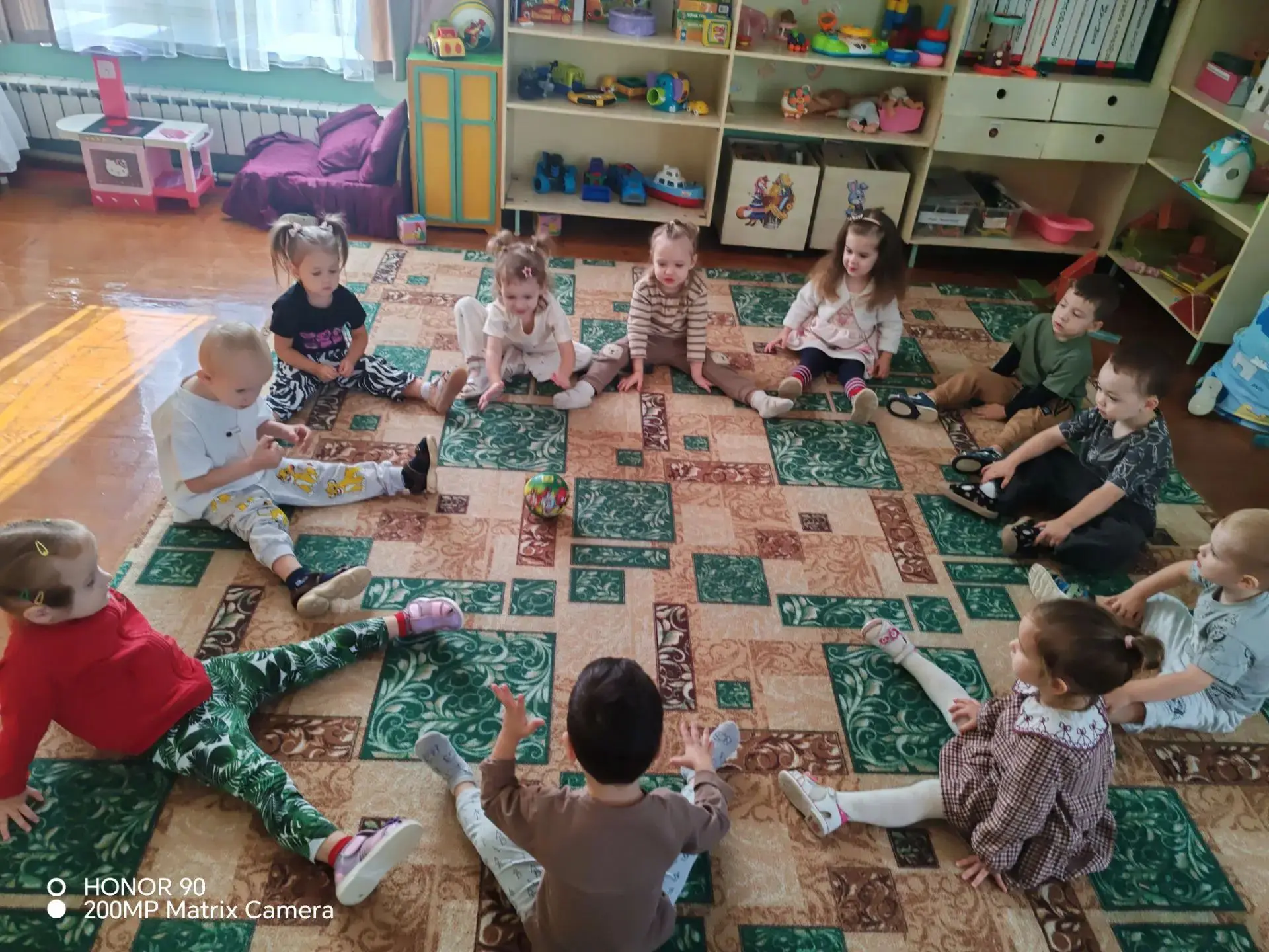 Утренняя зарядка в группе «Солнышко"☀️