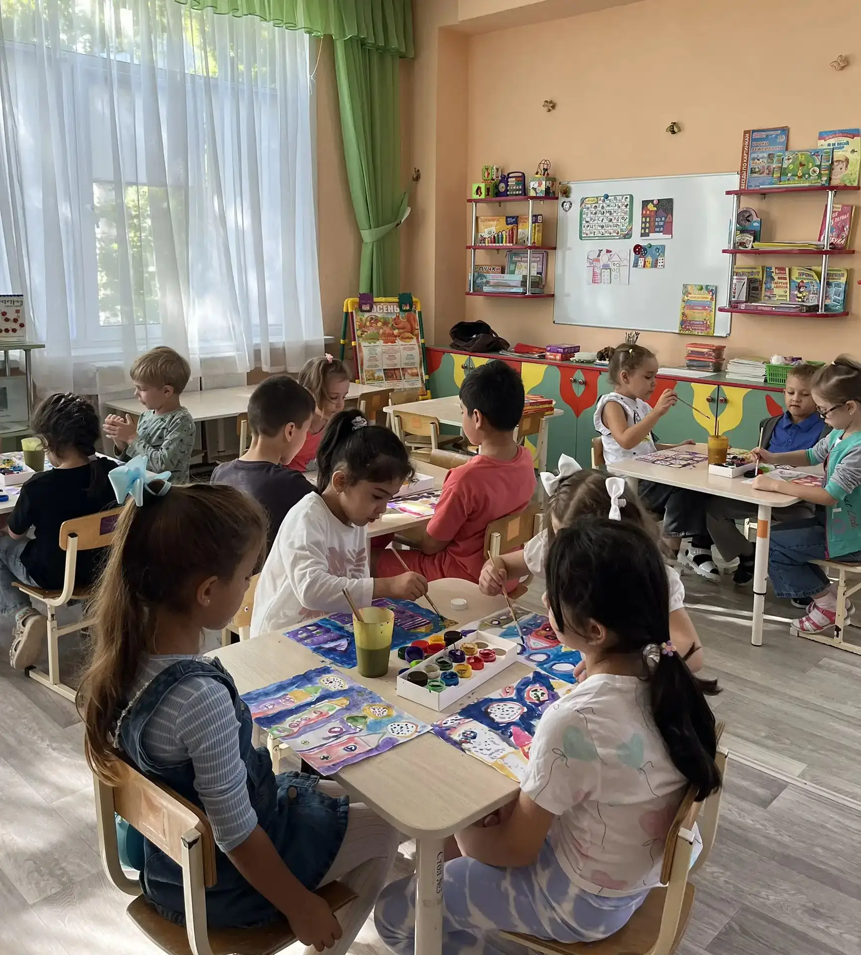 Детский сад 362 рисует любимый город Волгоград