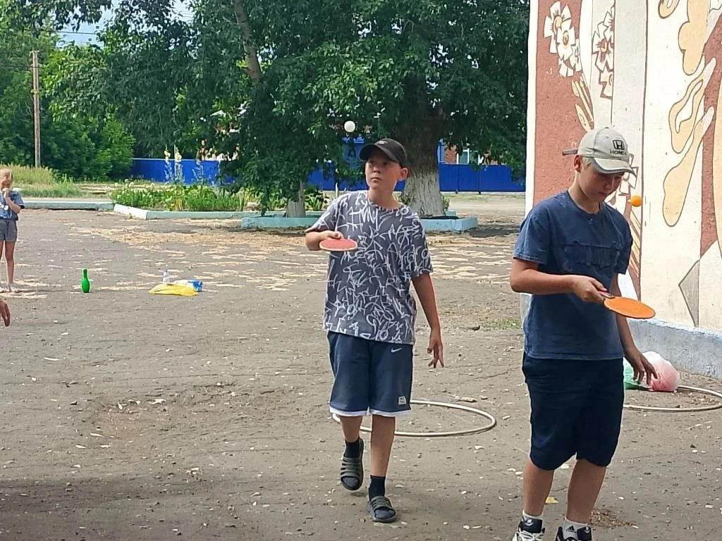 Завершился седьмой день нашего пришкольного лагеря!☀️

Сегодня ребята приняли участие в спортивном м