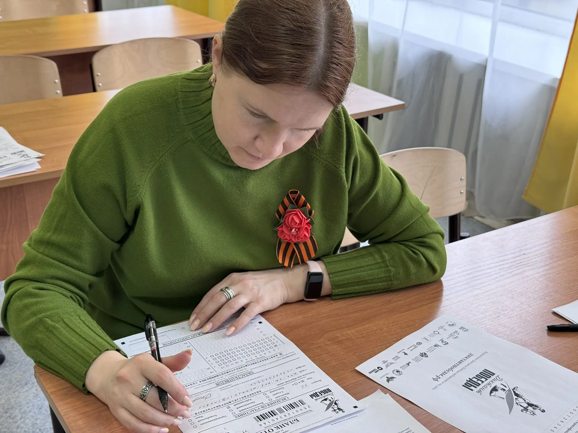 Сегодня в нашей школе прошла Всероссийская акция «Диктант Победы».📝 В мероприятии прин...