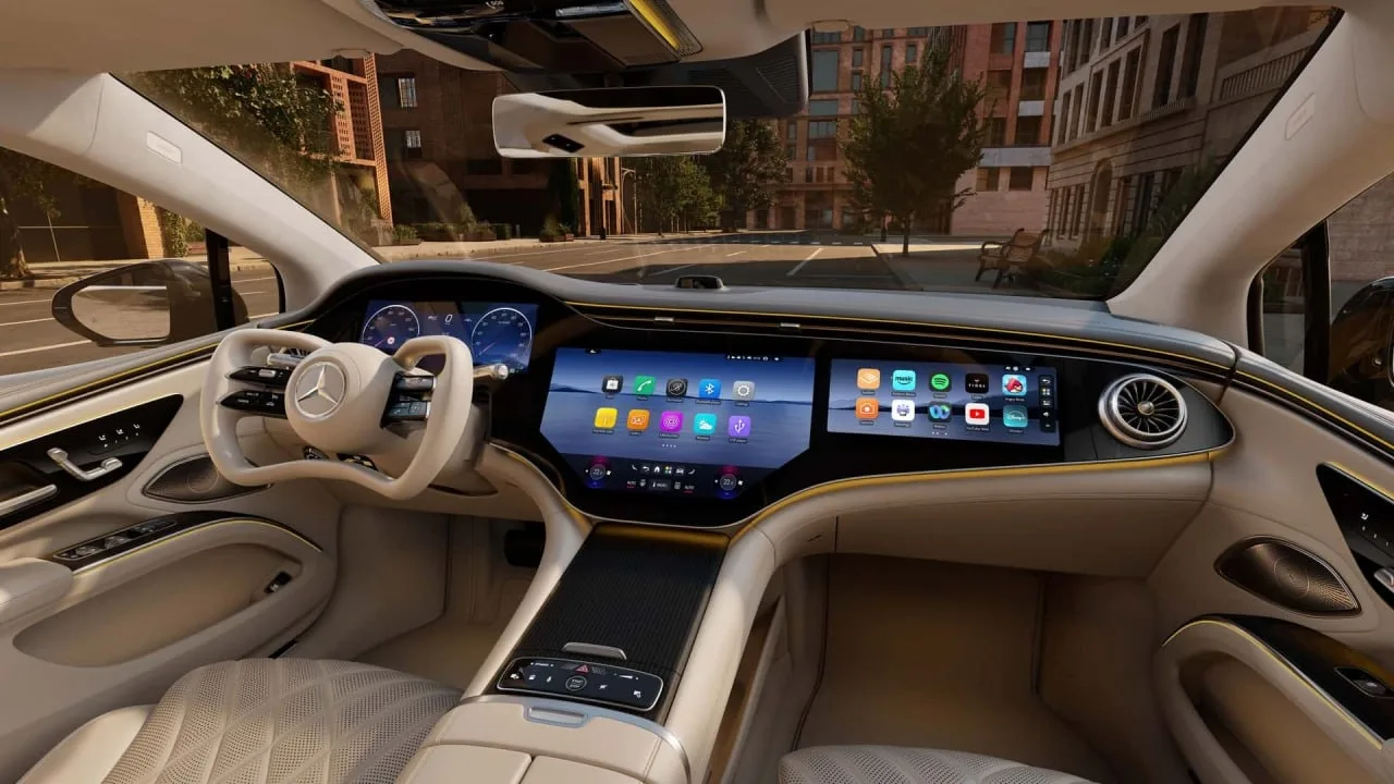Mercedes показала обновлённый EQS 2027 со штурвалом вместо руля (но версию с обычным продавать тоже 