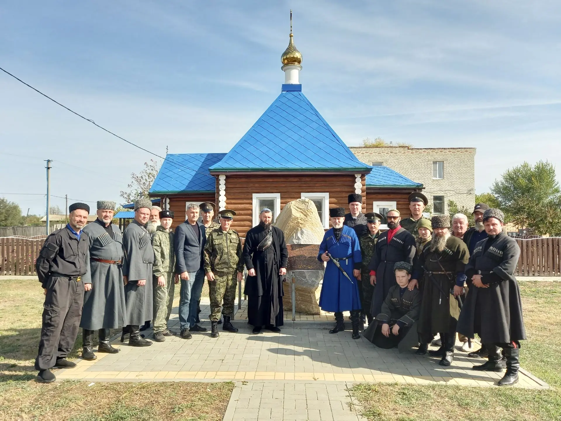 ⚡️ Терские казаки в гостях в станице Малодельской