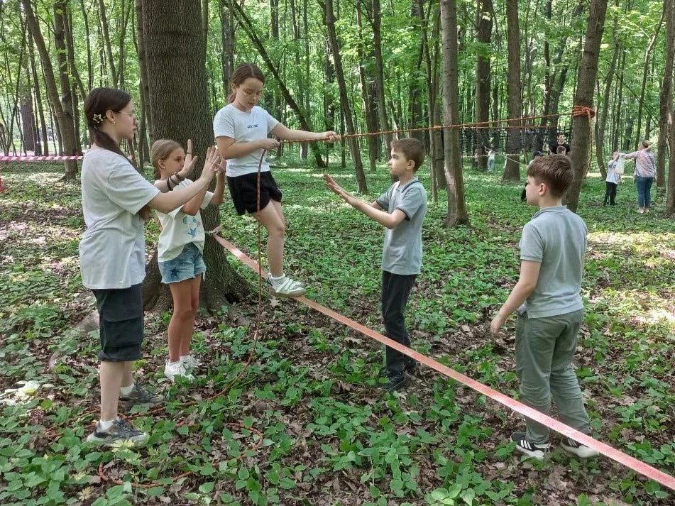 Один за всех, и все за одного! 🤝  🔥 Ученики 3 «В» класса решили отметить окончание учебного года акт