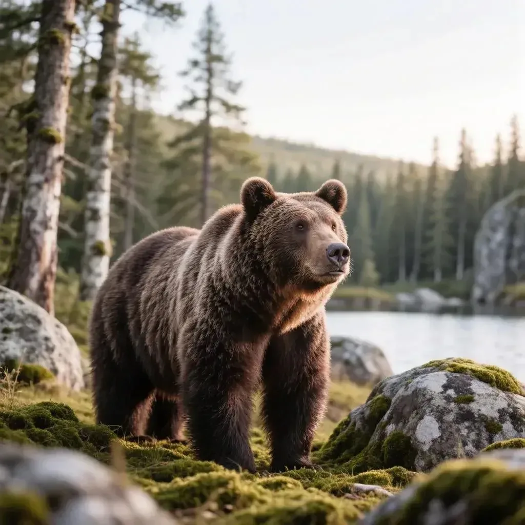 🐻❗️ Минэкологии Якутии напоминает о необходимости соблюдать меры безопасности в лесах ...