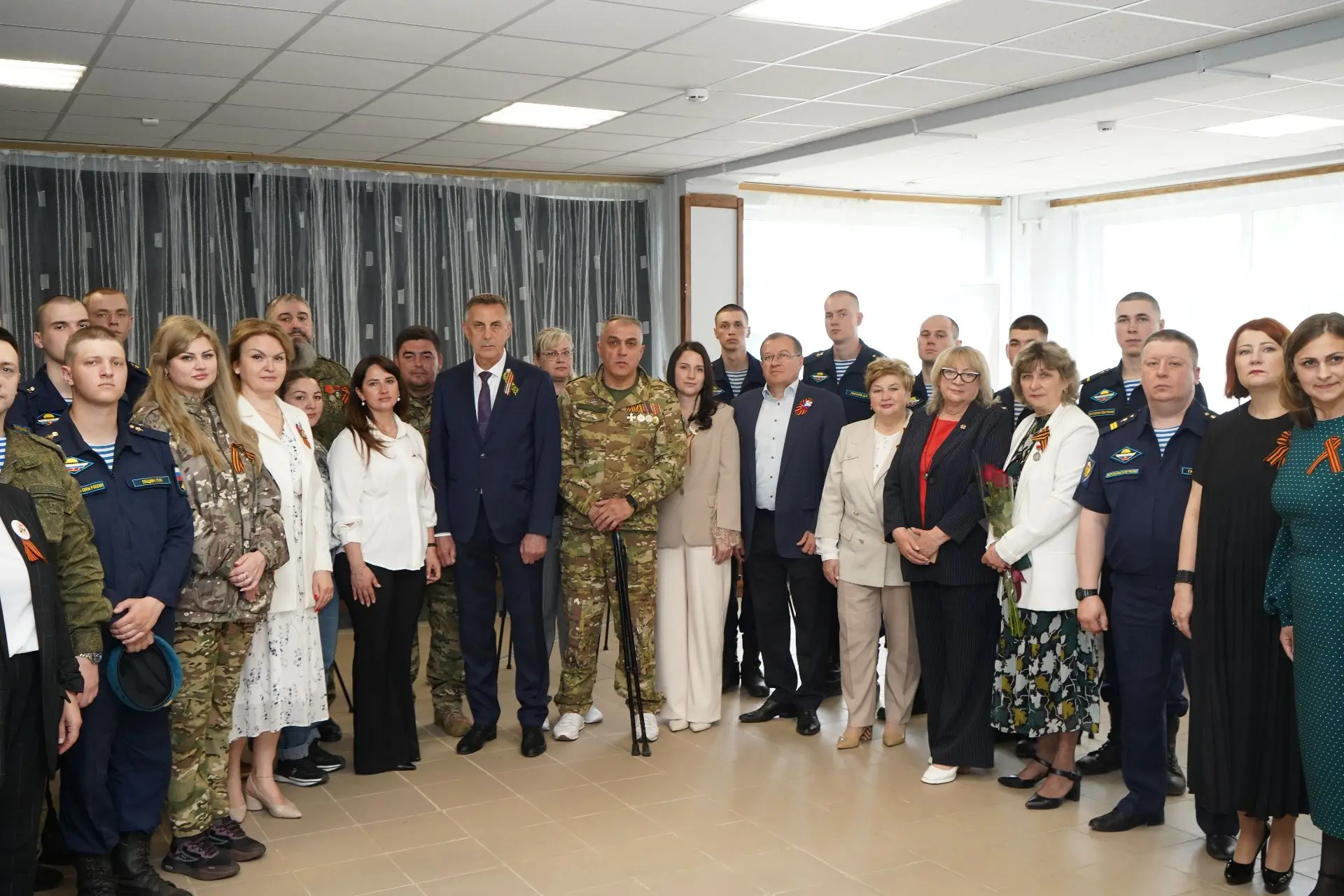 Военно-патриотический проект «Подвиг и честь» объединил сердца. В ПЭК ГГТУ в преддверии Дня Победы п
