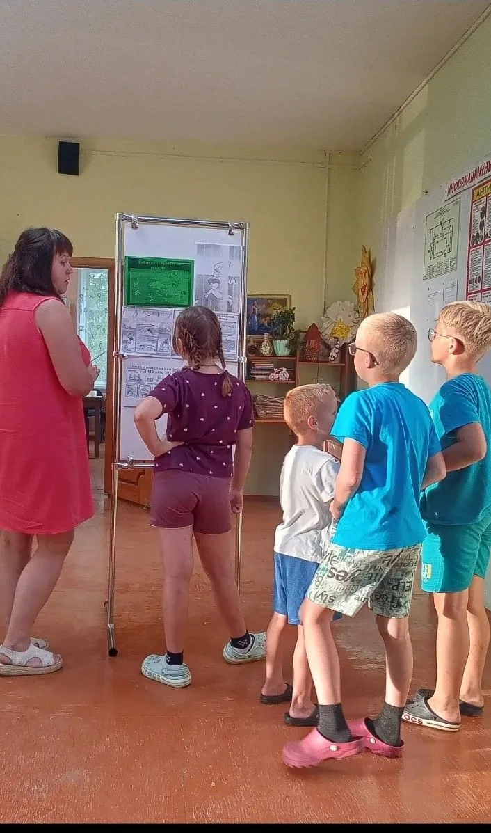 11 августа в Синжанском СДК прошла беседа с детьми «Правила поведения на воде».