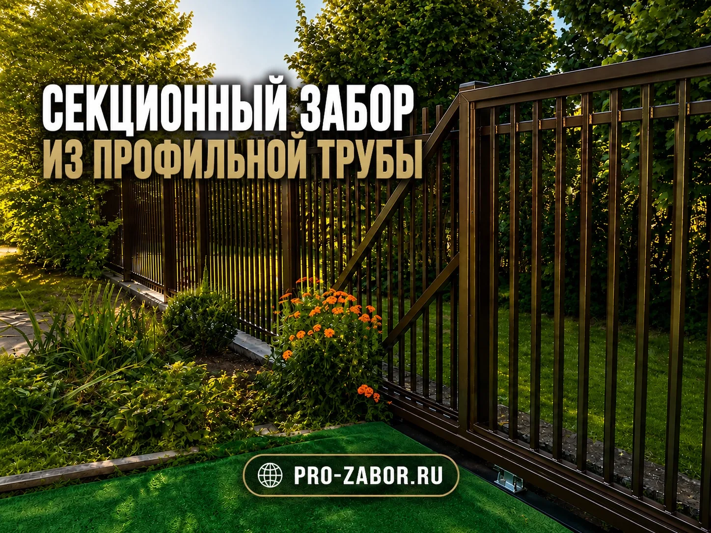 💥 СЕКЦИОННЫЙ ЗАБОР ПО ИНДИВИДУАЛЬНОМУ ЗАКАЗУ