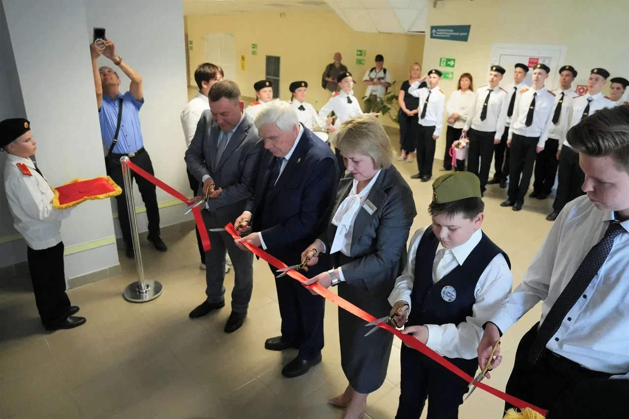 🏛  Группа компаний «ЭРИС» провела реконструкцию музея в МАОУ СОШ «НьюТо́н»
