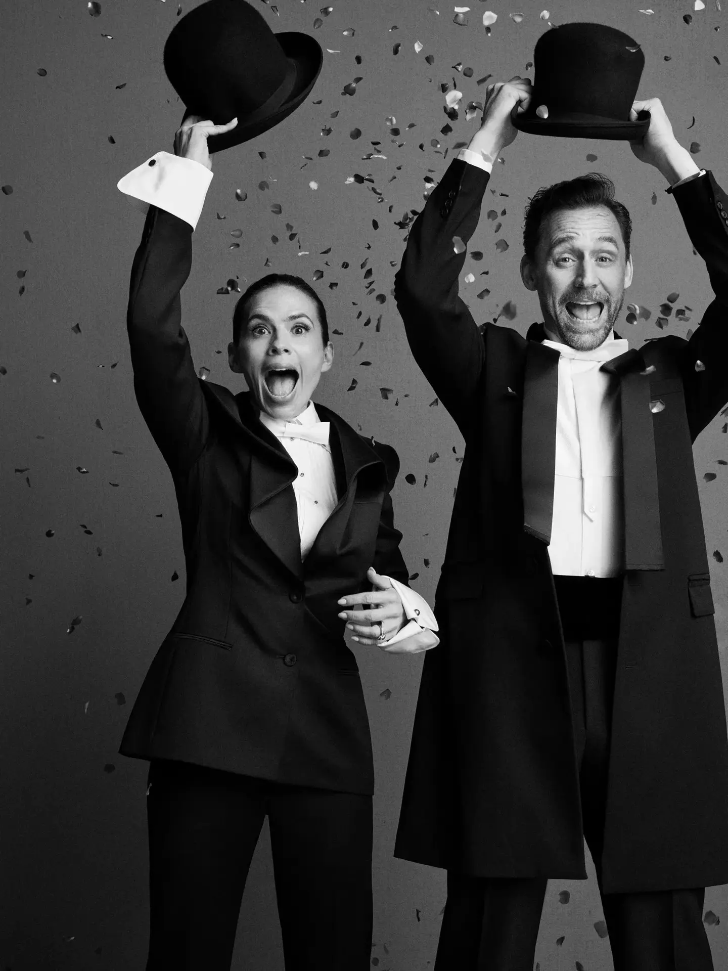 Хейли Этвелл и Том Хиддлстон для журнала Vogue, октябрь 2026