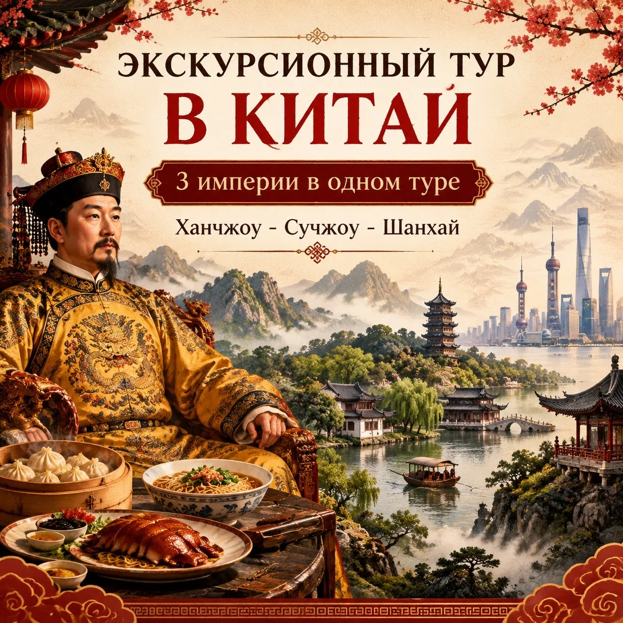 🔥Экскурсионный тур в КИТАЙ🔥