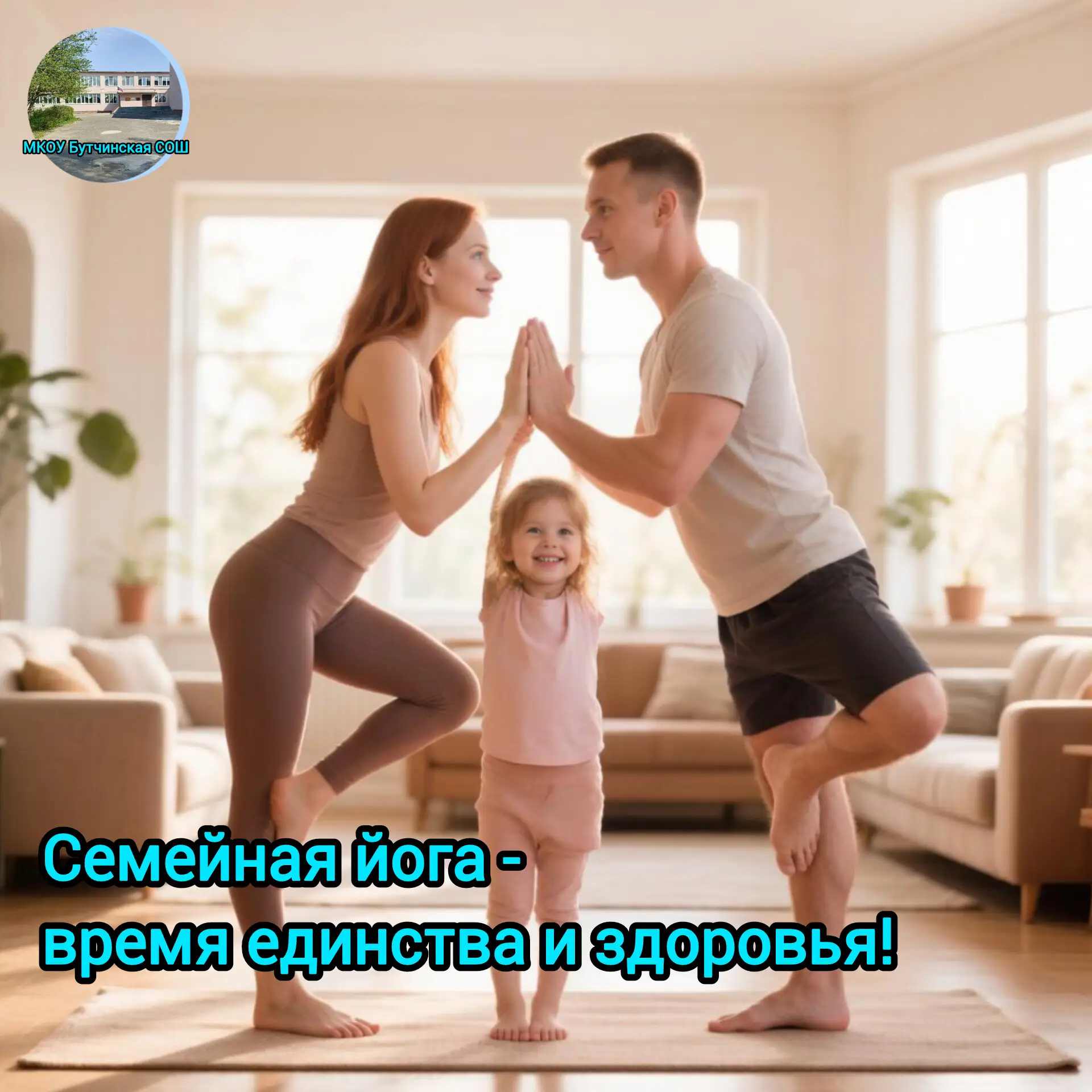 Семейная йога — время единства и здоровья!