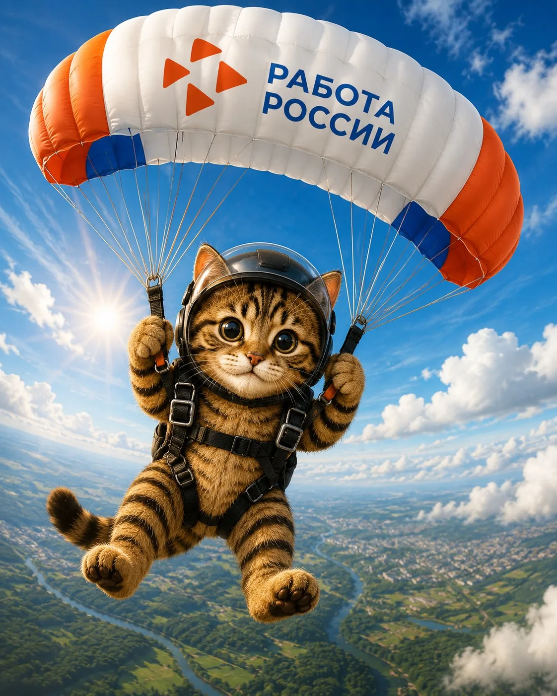 🪂 Доброе утро!

Пусть сегодня всё идёт по плану, а если вдруг нет — главное, чтобы парашют был надё
