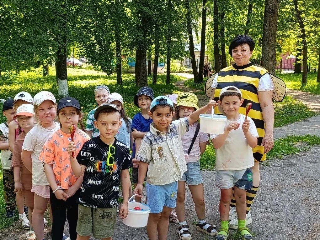 ☀️🌡️На улице хорошая погода и ребята из Весёлой семейки собралась на экскурсию в детск...