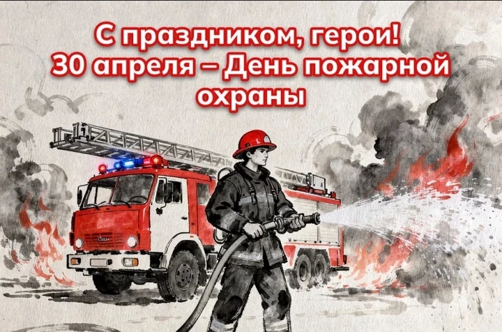30 апреля День пожарной охраны!