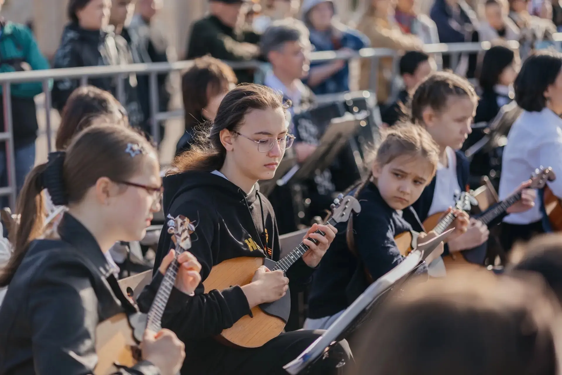 🌟9 мая, в День Победы🌟 Городской оркестр народных инструментов под управлением Надежд...