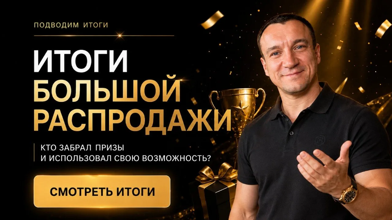 🏆  Итоги большой распродажи! Вот кто забрал призы и использовал свою возможность!