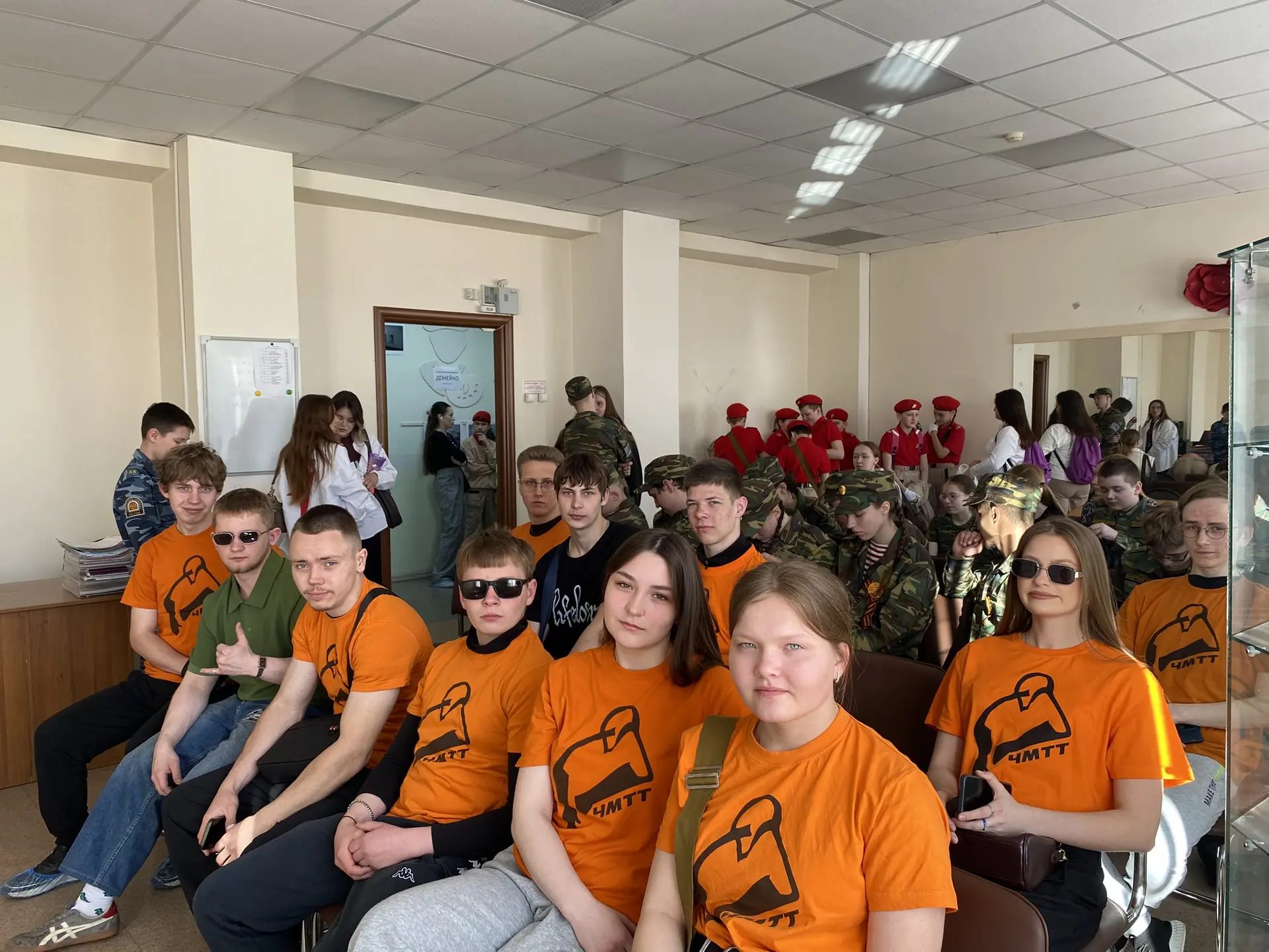 Специальный группа отряда «Пятилетка» на месте!✈️