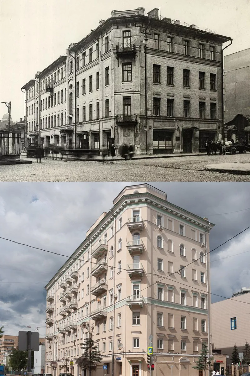 📍Улица Чаянова, дом 3/40.    1937/2025 год.  💡На углу улицы Чаянова и 2-й Тверской-Ямской улицы расп