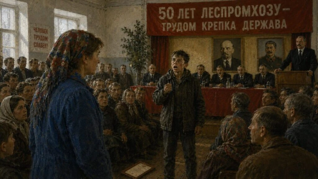 Три зимы. Глава 29

Долго тянулась торжественная часть — важно, гладко, по писаному.

Читал докладчи