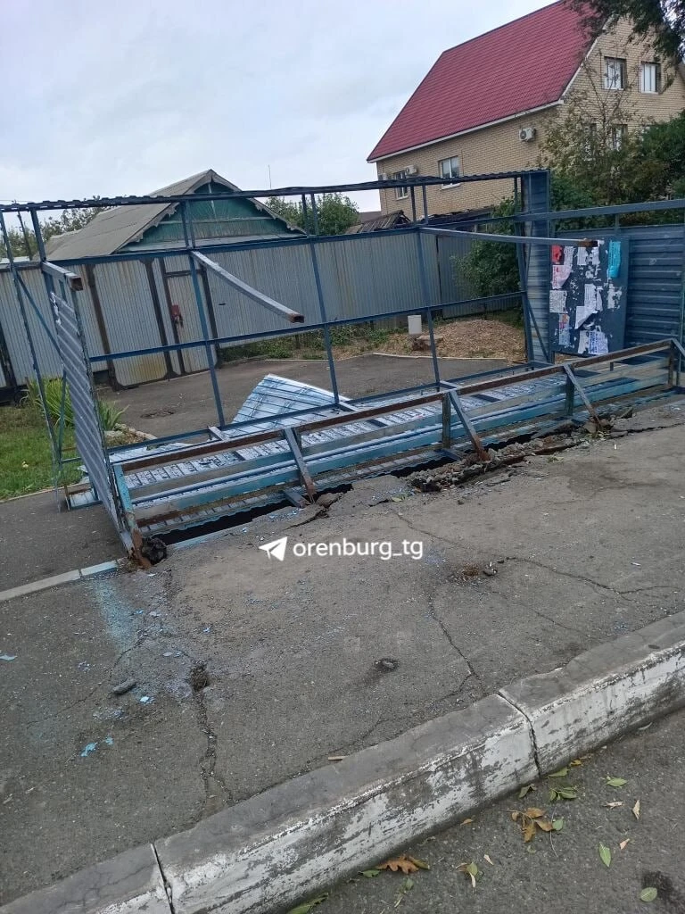 Последствие сильного ветра