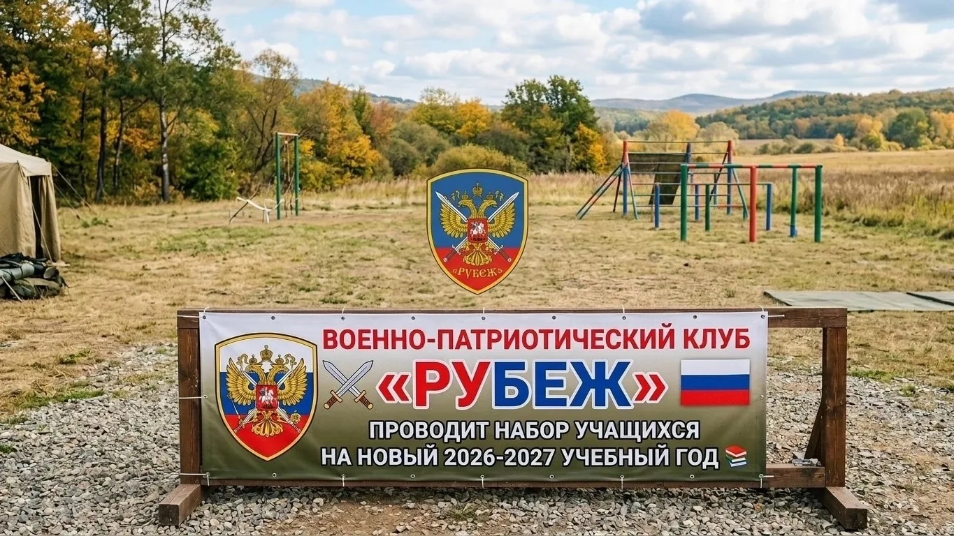 Военно-патриотический клуб «Рубеж» ⚔️🇷🇺 проводит набор учащихся на новый учебный год 📚.