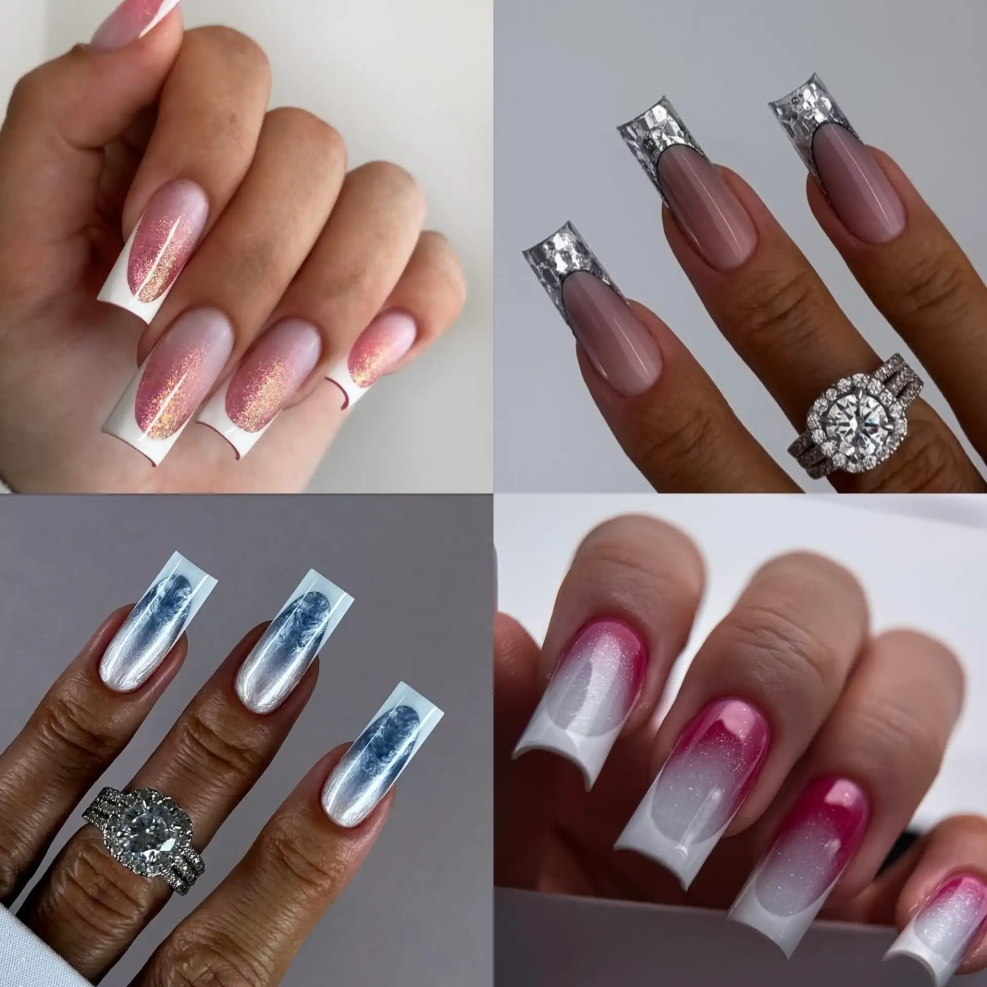Френч в нескольких шикарных исполнениях ✨