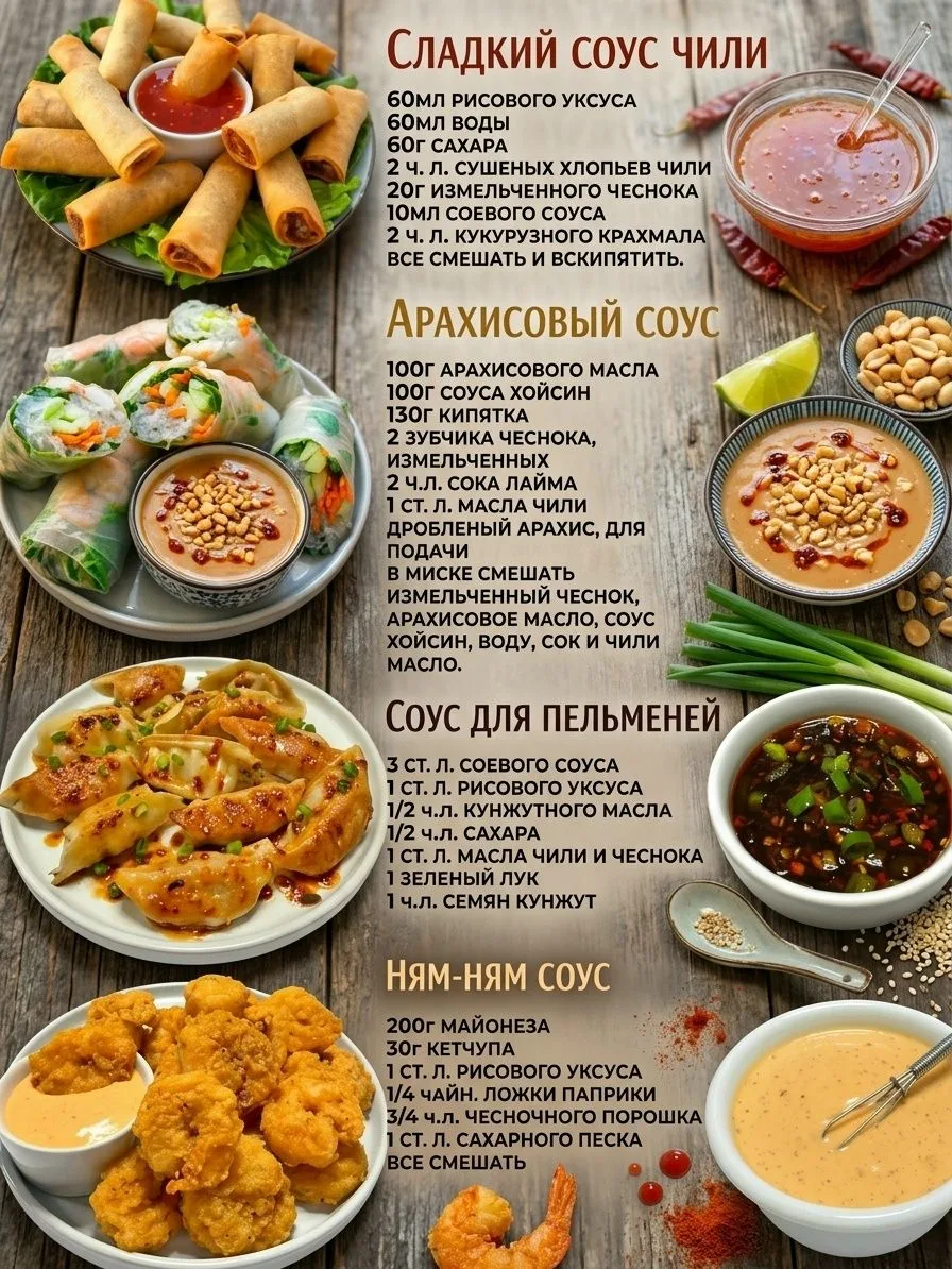 Соусы